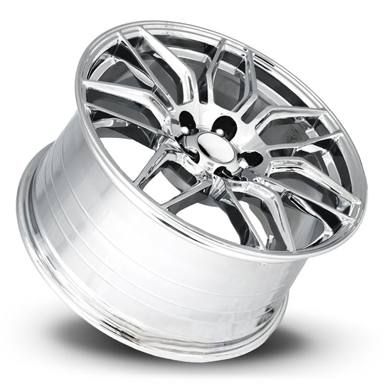 401885543401F - Factory Reproductions FR 401 18X8.5 5X120.65 54mm Chrome - Factory Reproductions Wheels Canada