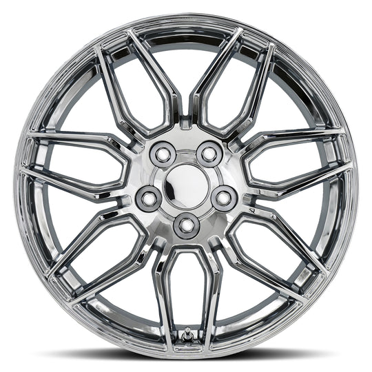 401885543401F - Factory Reproductions FR 401 18X8.5 5X120.65 54mm Chrome - Factory Reproductions Wheels Canada