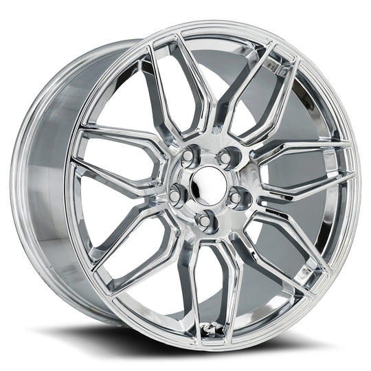 401885543401F - Factory Reproductions FR 401 18X8.5 5X120.65 54mm Chrome - Factory Reproductions Wheels Canada
