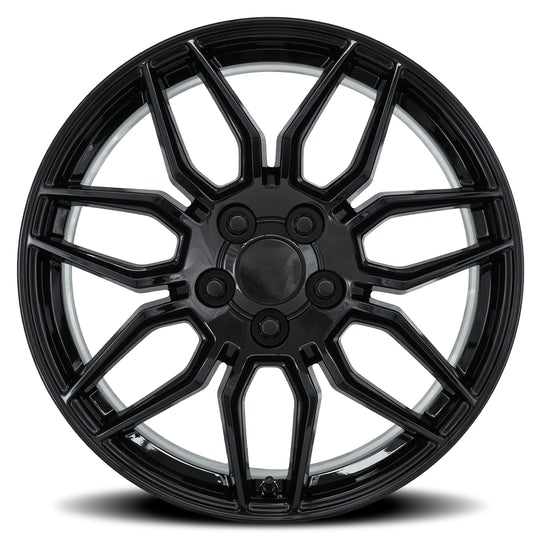 401910793402F - Factory Reproductions FR 401 19X10 5X120.65 79mm Gloss Black - Factory Reproductions Wheels Canada