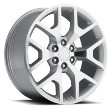 Charger l'image dans la galerie, 44290316509 - Factory Reproductions FR 44 22X9 6X139.7 31mm Silver Machined Face - Factory Reproductions Wheels Canada