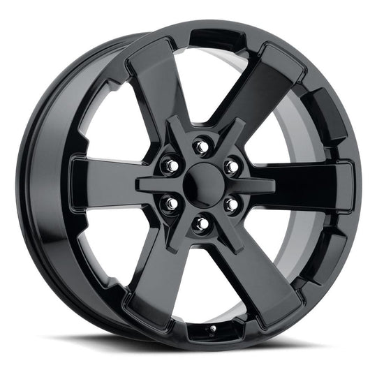 45290246502 - Factory Reproductions FR 45 22X9 6X139.7 24mm Gloss Black - Factory Reproductions Wheels Canada