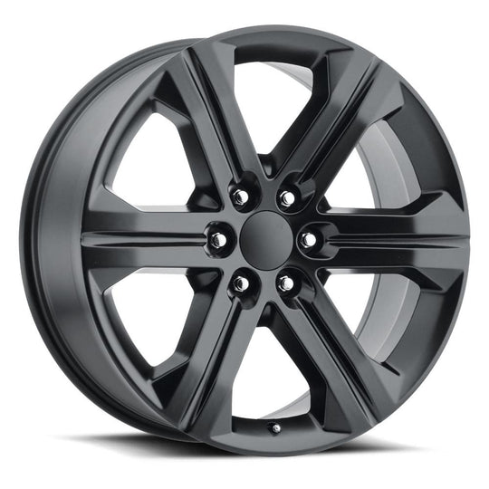 47290246503 - Factory Reproductions FR 47 22X9 6X139.7 24mm Satin Black - Factory Reproductions Wheels Canada