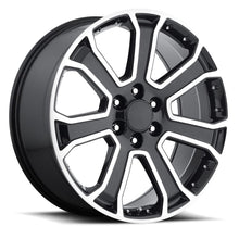 Charger l'image dans la galerie, 49290316507 - Factory Reproductions FR 49 22X9 6X139.7 31mm Gloss Black Machined Face - Factory Reproductions Wheels Canada