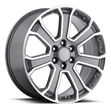Charger l'image dans la galerie, 49290316510 - Factory Reproductions FR 49 22X9 6X139.7 31mm Grey Machined Face - Factory Reproductions Wheels Canada