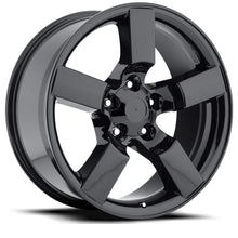 Load image into Gallery viewer, 50090083502 - Factory Reproductions FR 50 20X9 5X135 8mm Gloss Black - Factory Reproductions Wheels Canada