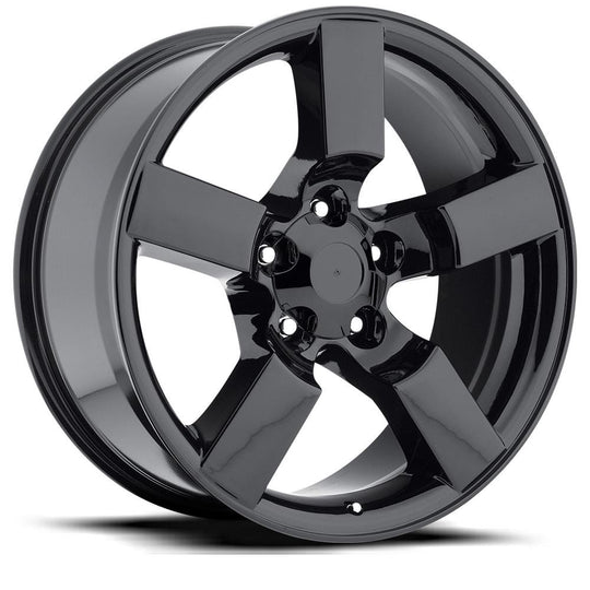 50090083502 - Factory Reproductions FR 50 20X9 5X135 8mm Gloss Black - Factory Reproductions Wheels Canada