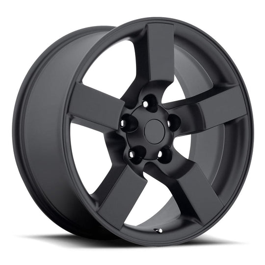 50090083503 - Factory Reproductions FR 50 20X9 5X135 8mm Satin Black - Factory Reproductions Wheels Canada