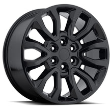 Charger l'image dans la galerie, 53090303602 - Factory Reproductions FR 53 20X9 6X135 30mm Gloss Black - Factory Reproductions Wheels Canada