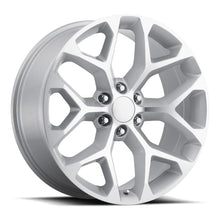 Charger l'image dans la galerie, 59090276509 - Factory Reproductions FR 59 20X9 6X139.7 27mm Silver Machined Face - Factory Reproductions Wheels Canada
