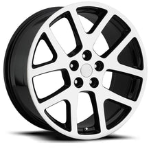 Charger l'image dans la galerie, 64090181507 - Factory Reproductions FR 64 20X9 5X115 18mm Gloss Black Machined Face - Factory Reproductions Wheels Canada