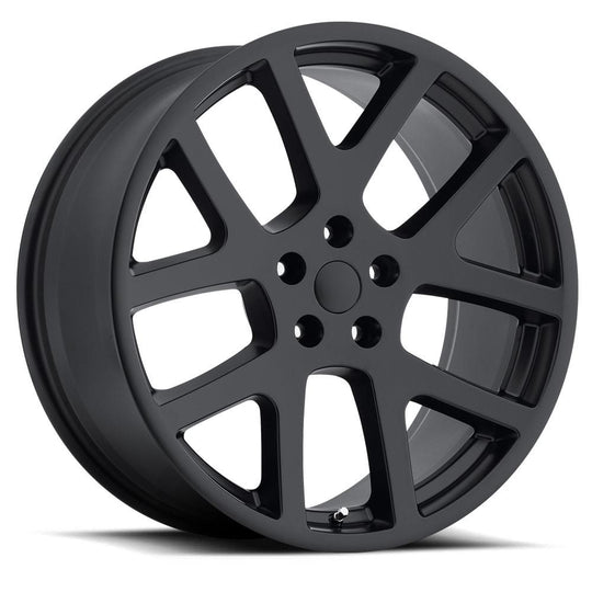 64085471503 - Factory Reproductions FR 64 20X8.5 5X115 47mm Satin Black - Factory Reproductions Wheels Canada