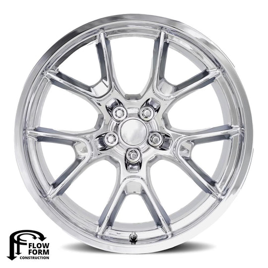 66011021501F - Factory Reproductions FR 66F 20X11 5X115 0mm Chrome - Factory Reproductions Wheels Canada