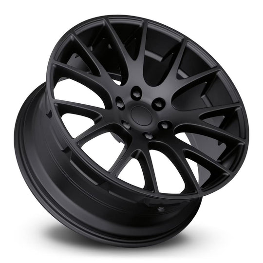 70210256503 - Factory Reproductions FR 70 22X10 6X139.7 25.4mm Satin Black - Factory Reproductions Wheels Canada