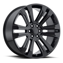 Charger l'image dans la galerie, 72410306502 - Factory Reproductions FR 72 24X10 6X139.7 30mm Gloss Black - Factory Reproductions Wheels Canada