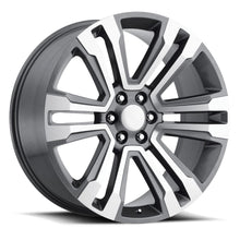 Charger l'image dans la galerie, 72410306510 - Factory Reproductions FR 72 24X10 6X139.7 30mm Grey Machined Face - Factory Reproductions Wheels Canada