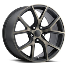 Charger l'image dans la galerie, 75010505023 - Factory Reproductions FR 75 20X10 5X127 50mm Satin Black Machined Face with Bronze Clear - Factory Reproductions Wheels Canada