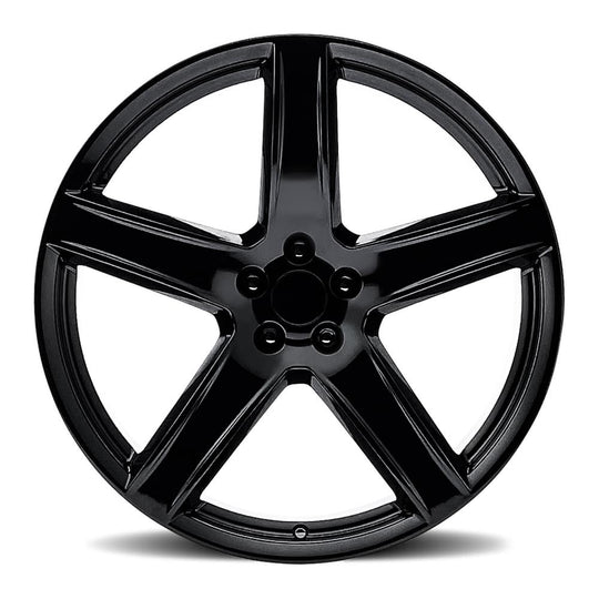 77295181502 - Factory Reproductions FR 77 22X9.5 5X115 18mm Gloss Black - Factory Reproductions Wheels Canada