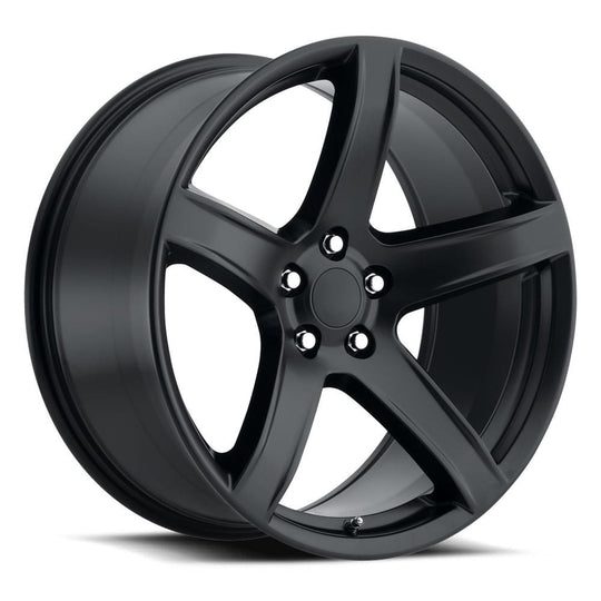 77095151503 - Factory Reproductions FR 77 20X9.5 5X115 15mm Satin Black - Factory Reproductions Wheels Canada