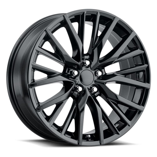 80080301202 - Factory Reproductions FR 80 20X8 5X114.3 30mm Gloss Black - Factory Reproductions Wheels Canada