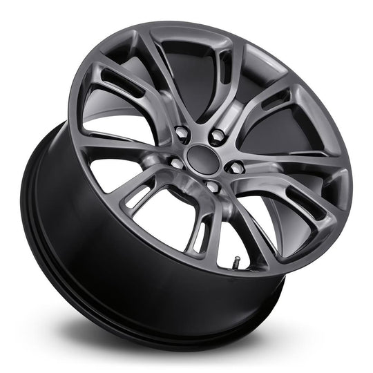 88010505035 - Factory Reproductions FR 88 20X10 5X127 50mm Hyper Black - Factory Reproductions Wheels Canada