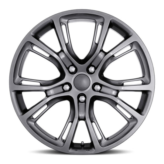88010505035 - Factory Reproductions FR 88 20X10 5X127 50mm Hyper Black - Factory Reproductions Wheels Canada