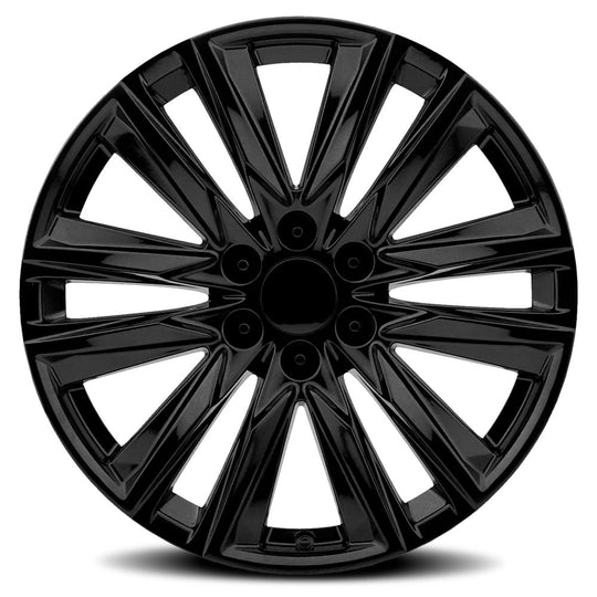 90290286502 - Factory Reproductions FR 90 22X9 6X139.7 28mm Gloss Black - Factory Reproductions Wheels Canada