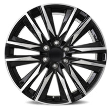 Load image into Gallery viewer, 90290286519 - Factory Reproductions FR 90 22X9 6X139.7 28mm Gloss Black Polished Accents - Factory Reproductions Wheels Canada
