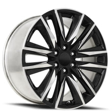 Load image into Gallery viewer, 90290286519 - Factory Reproductions FR 90 22X9 6X139.7 28mm Gloss Black Polished Accents - Factory Reproductions Wheels Canada