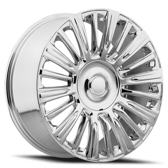 91290286501 - Factory Reproductions FR 91 22X9 6X139.7 28mm Chrome - Factory Reproductions Wheels Canada