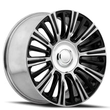 Load image into Gallery viewer, 91290286519 - Factory Reproductions FR 91 22X9 6X139.7 28mm Gloss Black Polished Accents - Factory Reproductions Wheels Canada