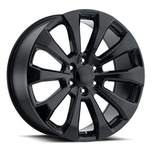 Load image into Gallery viewer, 92290286502 - Factory Reproductions FR 92 22X9 6X139.7 28mm Gloss Black - Factory Reproductions Wheels Canada