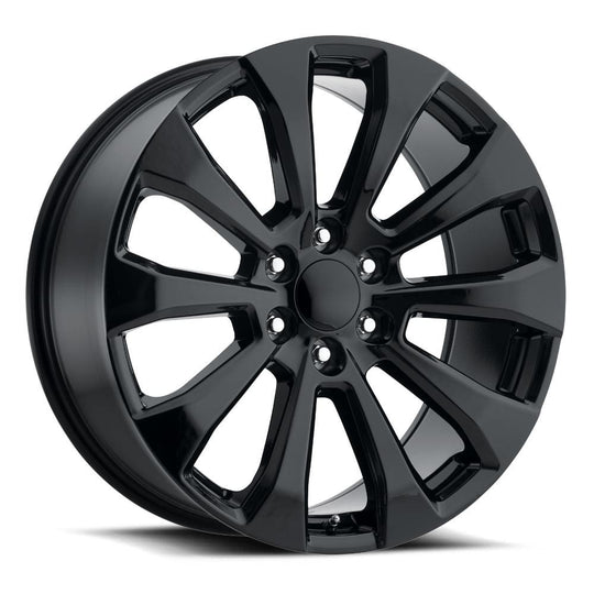 92290286502 - Factory Reproductions FR 92 22X9 6X139.7 28mm Gloss Black - Factory Reproductions Wheels Canada