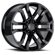 Load image into Gallery viewer, 95090286502 - Factory Reproductions FR 95 20X9 6X139.7 28mm Gloss Black - Factory Reproductions Wheels Canada