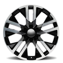 Charger l'image dans la galerie, 96290286507 - Factory Reproductions FR 96 22X9 6X139.7 28mm Gloss Black Machined Face - Factory Reproductions Wheels Canada