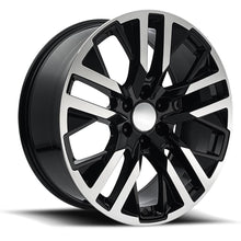 Charger l'image dans la galerie, 96290286507 - Factory Reproductions FR 96 22X9 6X139.7 28mm Gloss Black Machined Face - Factory Reproductions Wheels Canada