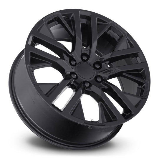 96290286502 - Factory Reproductions FR 96 22X9 6X139.7 28mm Gloss Black - Factory Reproductions Wheels Canada