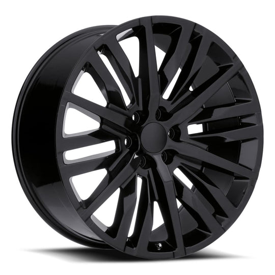 97290286502 - Factory Reproductions FR 97 22X9 6X139.7 28mm Gloss Black - Factory Reproductions Wheels Canada