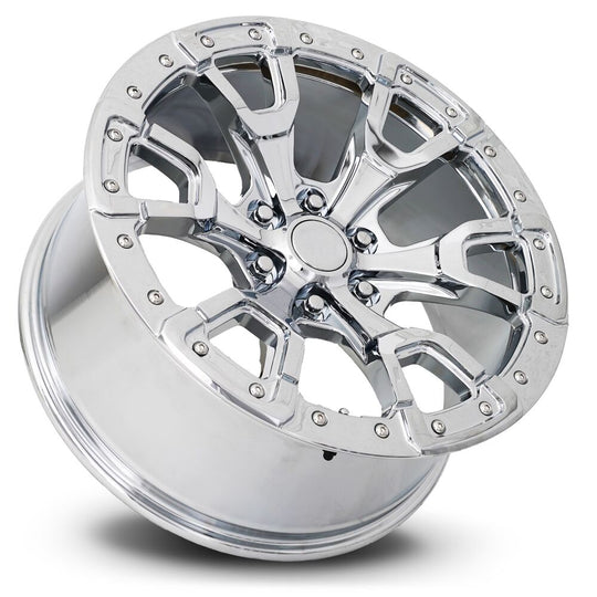 99090206501 - Factory Reproductions FR 99 20X9 6X139.7 20mm Chrome - Factory Reproductions Wheels Canada
