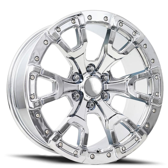 99090203601 - Factory Reproductions FR 99 20X9 6X135 20mm Chrome - Factory Reproductions Wheels Canada