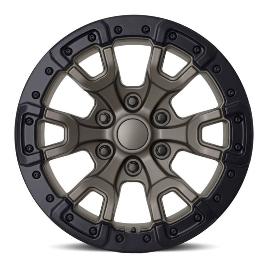 99090203652 - Factory Reproductions FR 99 20X9 6X135 20mm Satin Bronze/Satin Black Ring - Factory Reproductions Wheels Canada