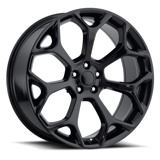 CR3 280-5115-18 GB - Voxx Replica 300C 20X8 5X115 ET 18mm Gloss Black - Voxx Replica Wheels Canada