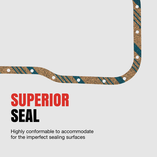 OS 30771 Engine Oil Pan Gasket Set Felpro