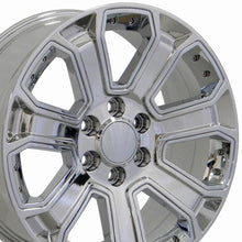 Charger l'image dans la galerie, CV93-20085-6550-31C-ic - OE Wheels Replica CV93 20X8.5 6X139.7 ET31mm Chrome with Chrome Insert - OE Wheels Wheels Canada
