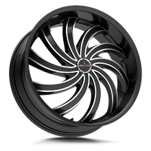 Load image into Gallery viewer, G0429560724GBML - Ignite Flame 22X9.5 6X135 / 6X139.7 24mm Gloss Black - Ignite Wheels Canada