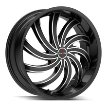 Load image into Gallery viewer, G0429560724GBML - Ignite Flame 22X9.5 6X135 / 6X139.7 24mm Gloss Black - Ignite Wheels Canada