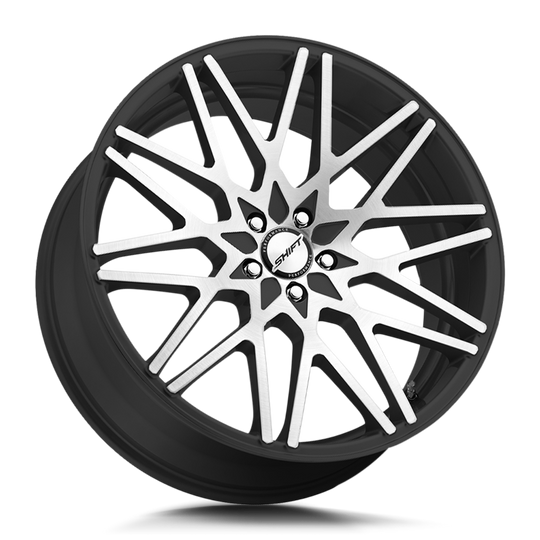 H32050015GBM - Shift H32 Formula 20X8.5 BLANK 15mm Gloss Black Machined - Shift Wheels Canada