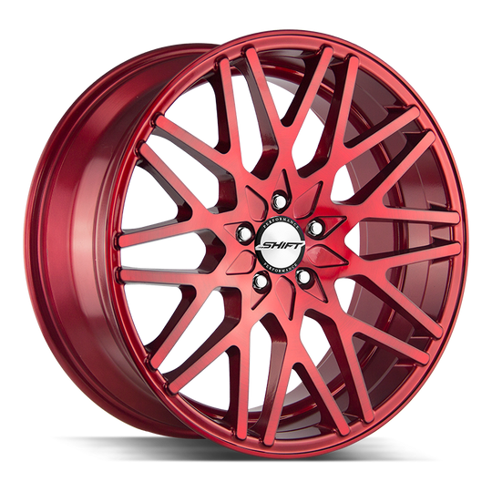 H32051435R - Shift H32 Formula 20X8.5 5x114.3 35mm Candy Red - Shift Wheels Canada