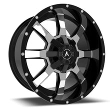 Load image into Gallery viewer, A181-2090-10-173 - Armed OffRoad Frontline 20X9 Blank ET 12mm Gloss Black Machined - Armed OffRoad Wheels Canada