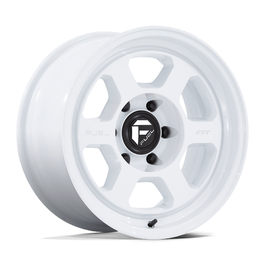 FC860WX18855810N - Fuel Off-Road FC860 Hype 18X8.5 5X150 -10mm Gloss White - Fuel Off-Road Wheels Canada